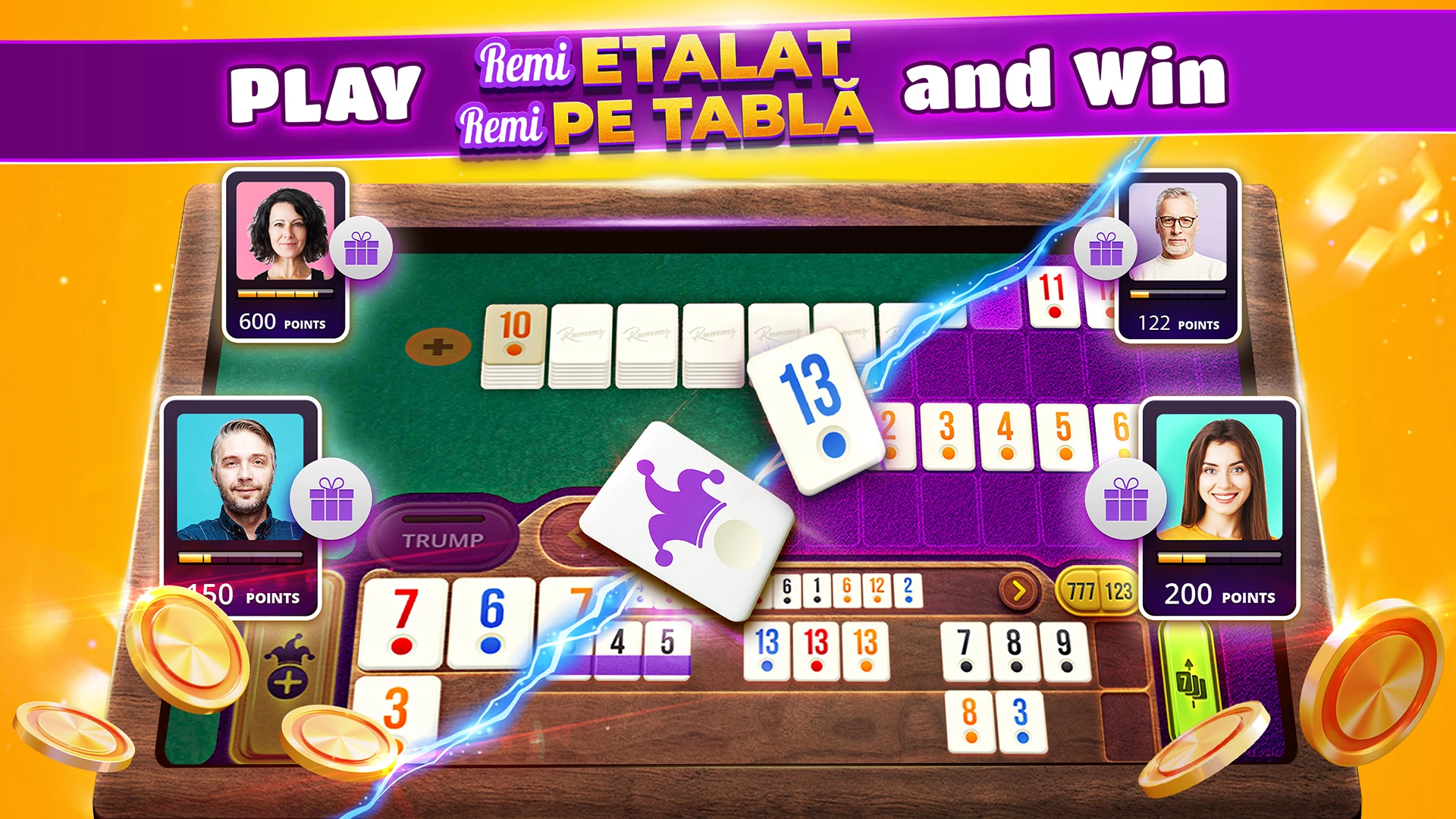VIP Remi Etalat & Backgammon screenshot