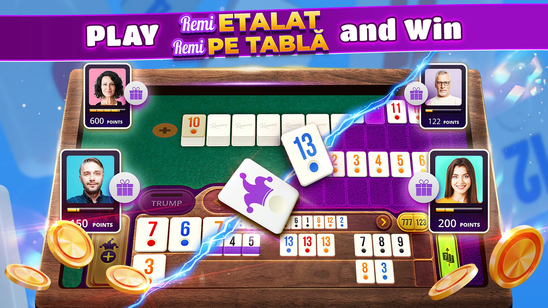 VIP Remi Etalat & Backgammon screenshot